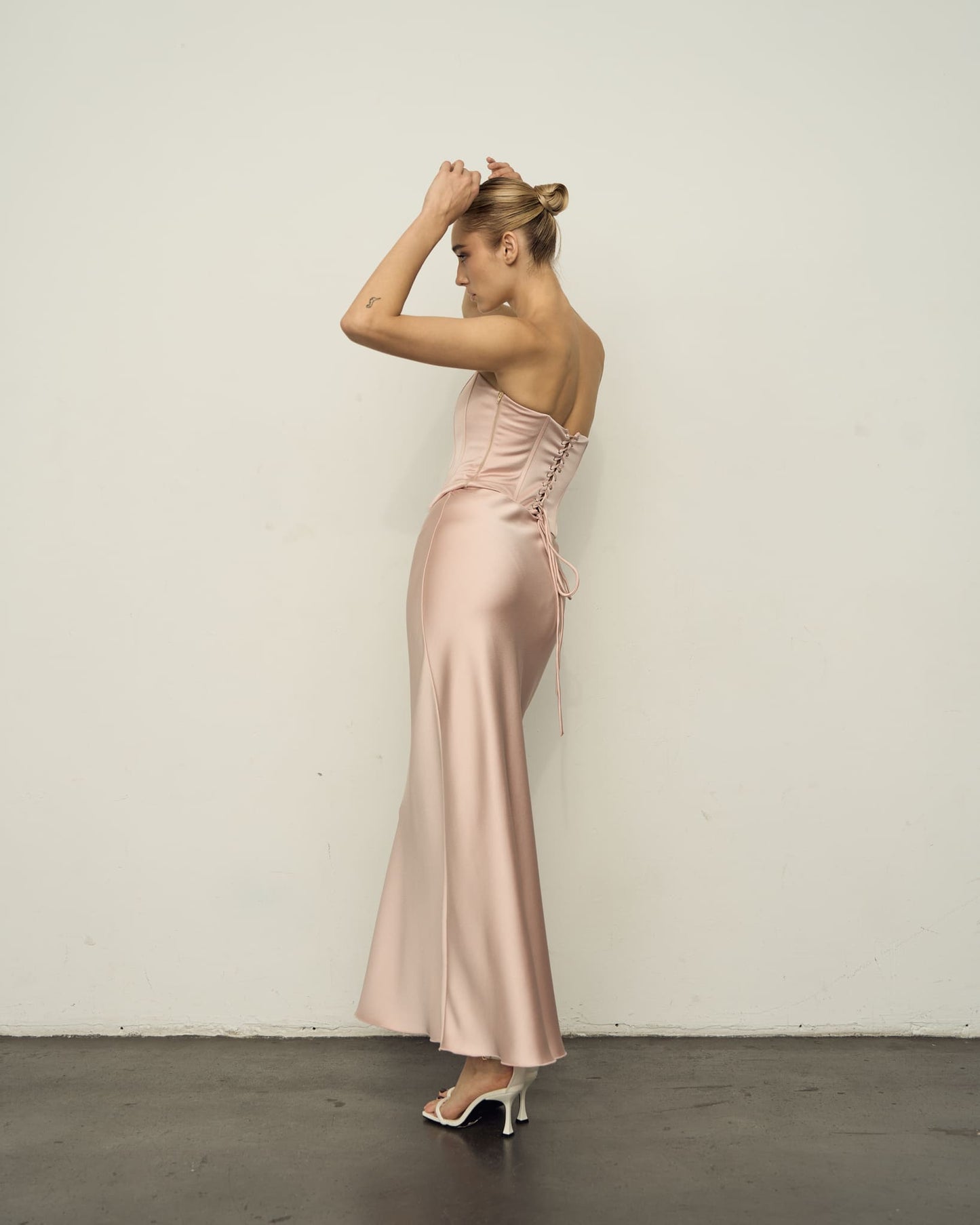 Ensemble corset Regina rose